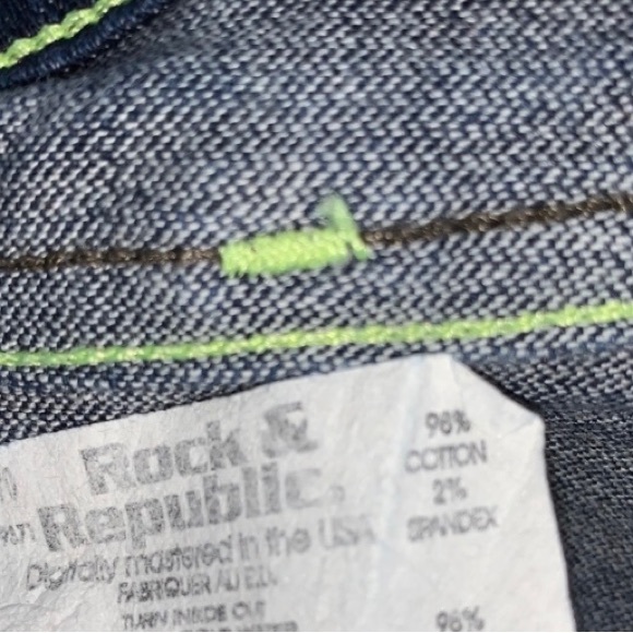 Rock and Republic Jeans Sz 27 - Picture 6 of 8